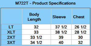 Harriton Men's Tall ClimaBloc® Heavyweight Hooded Full-Zip Jacket - Specs