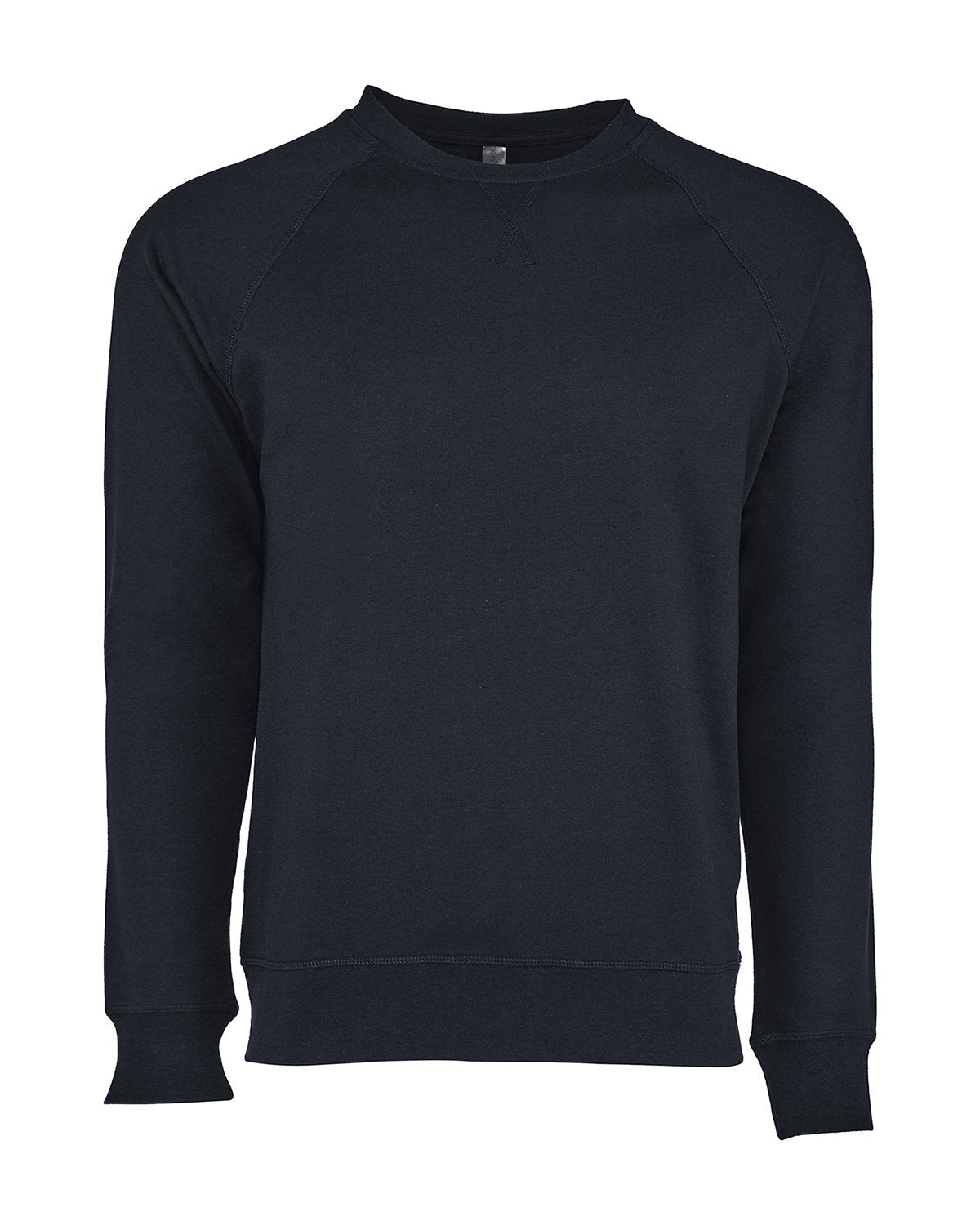 Next Level Apparel Unisex Laguna French Terry Raglan Sweatshirt - Midnight Navy
