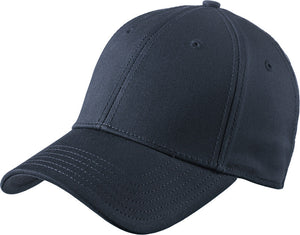 NEW ERA® Structured Stretch Cotton Cap - Custom Embroidered - Navy