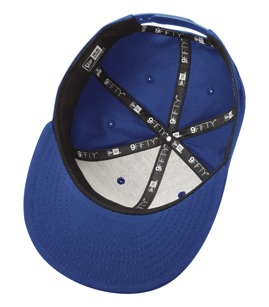 NEW ERA® Flat Bill Snapback Cap - Custom Embroidered - Inside
