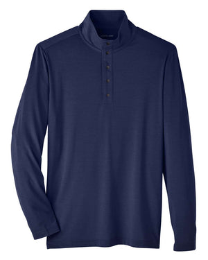 North End Men's Jaq Snap-Up Stretch Performance Pullover - Classic Navy