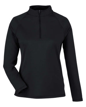 North End Ladies' Express Tech Performance Quarter-Zip - Carbon