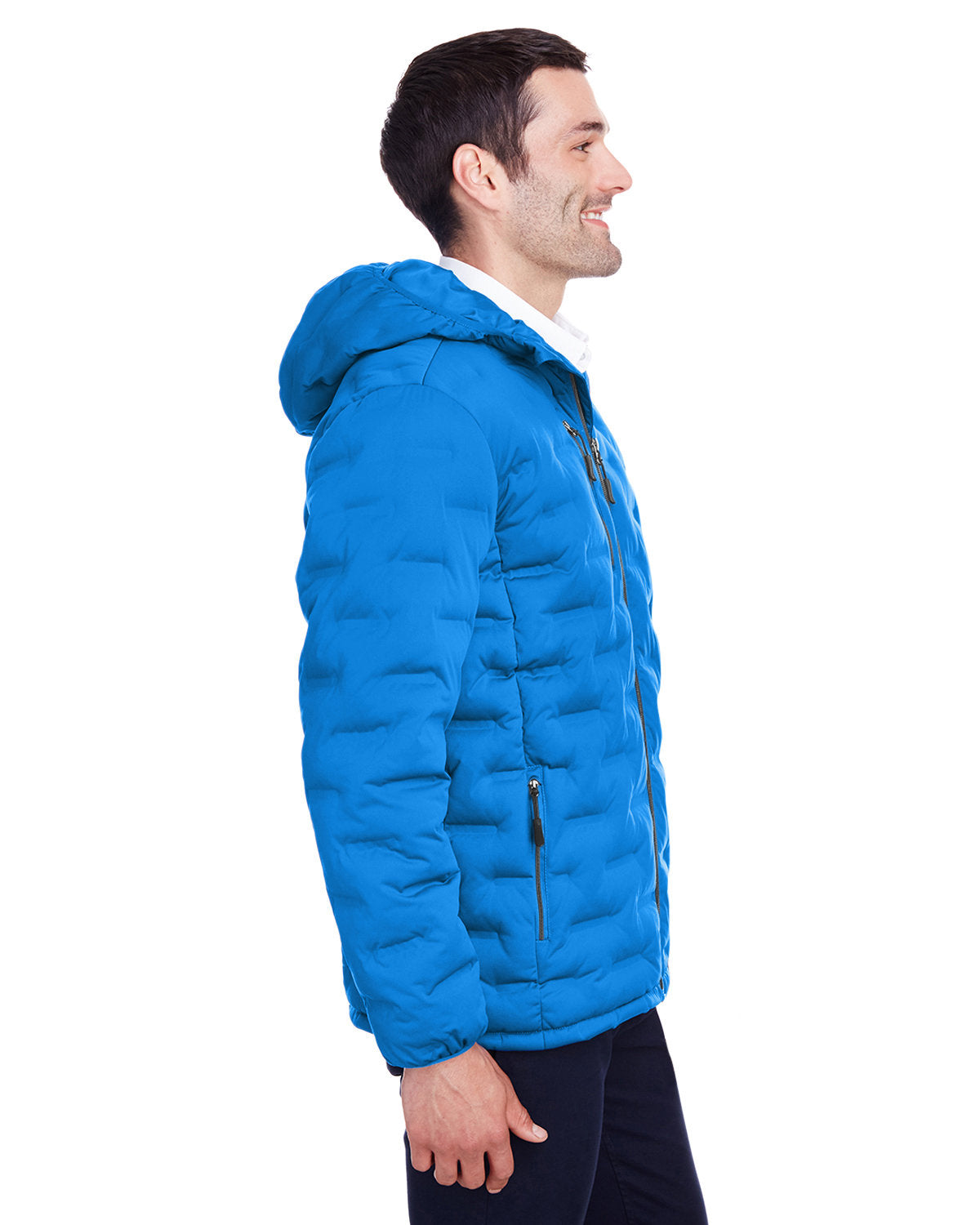 North End Men's Loft Puffer Jacket - Side