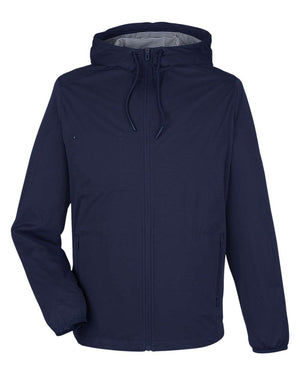 North End Men's Network Lightweight Jacket - Classic Navy Heather