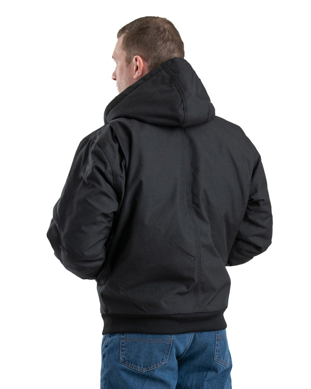 Berne Men's ICECAP Insulated Hooded Jacket - Back