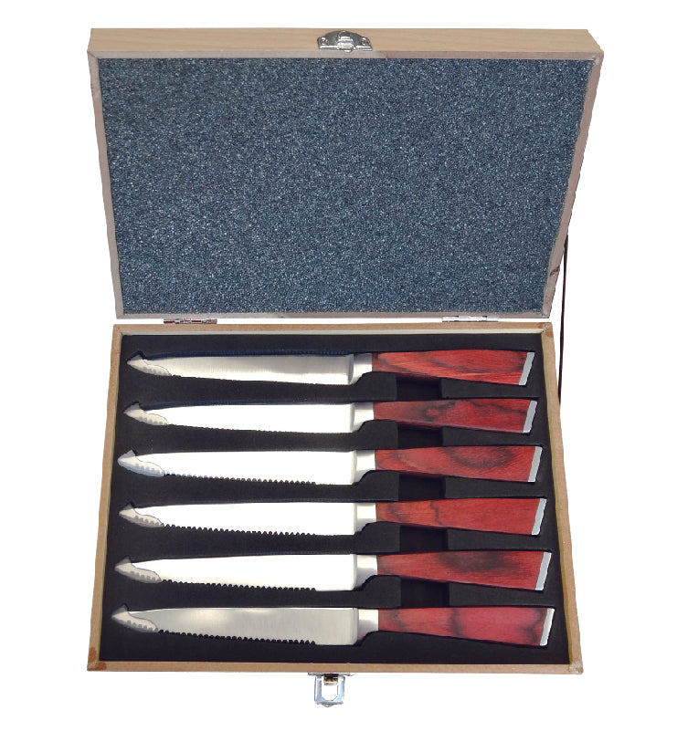 Rosewood Stainless Steel Steak Knife - Rosewood