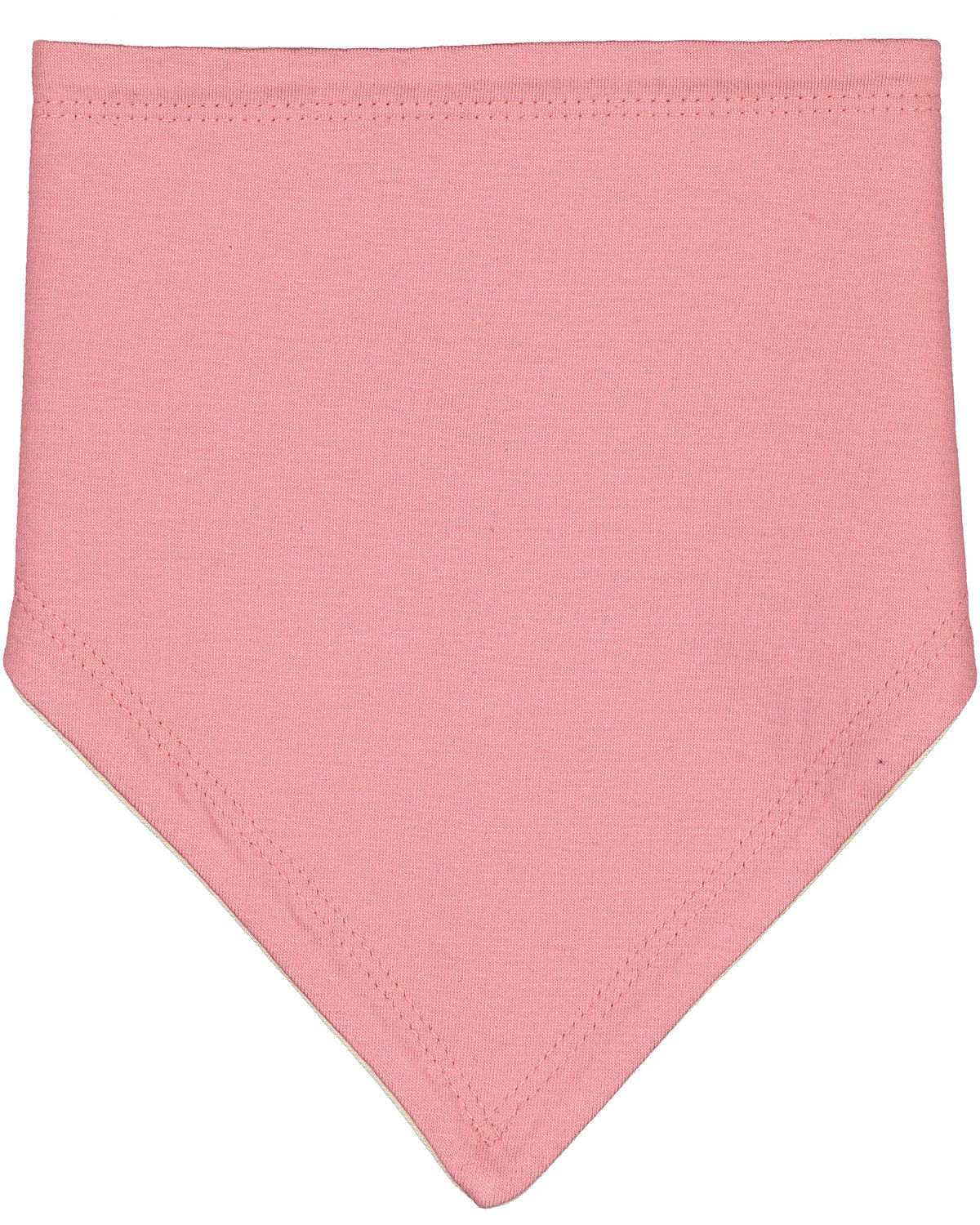 Rabbit Skins Infant Premium Jersey Bandana Bib - Mauvelous/Nat