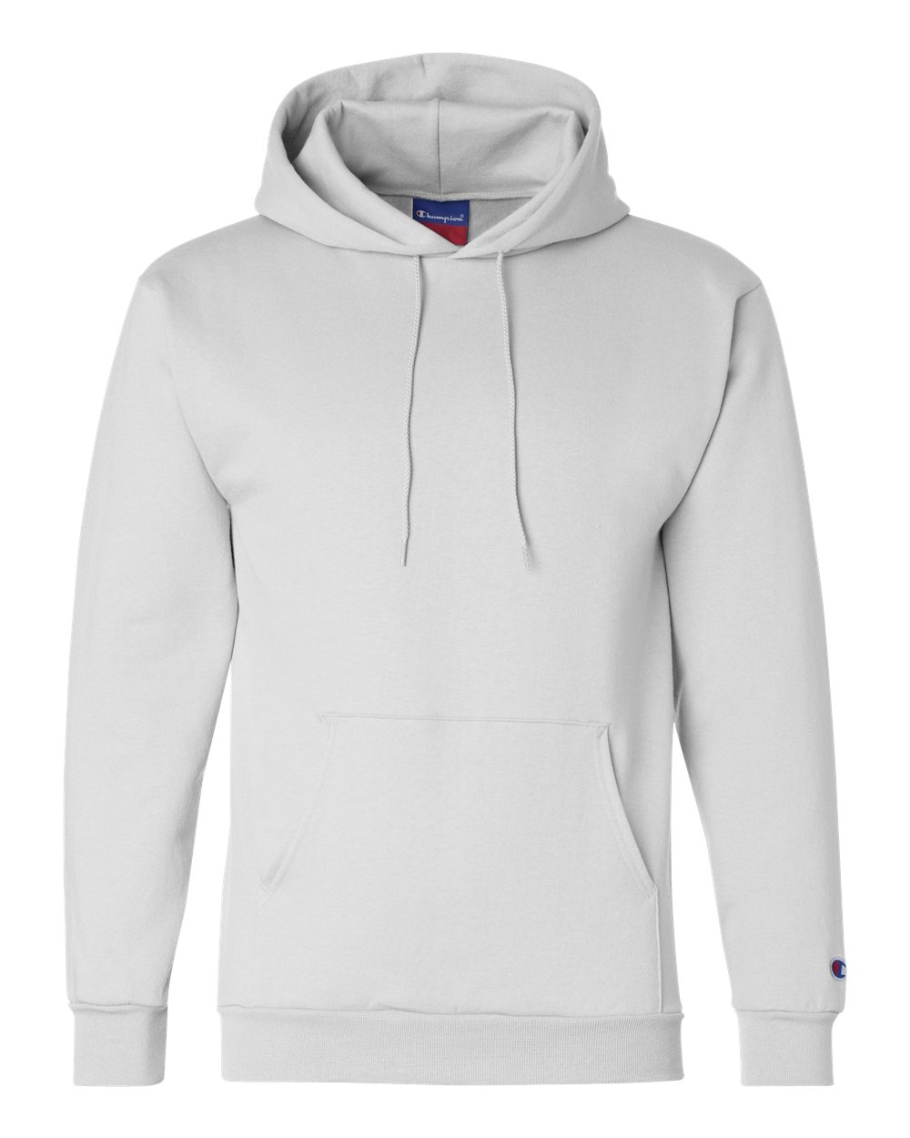 Champion Adult Powerblend® Pullover Hooded Sweatshirt - White