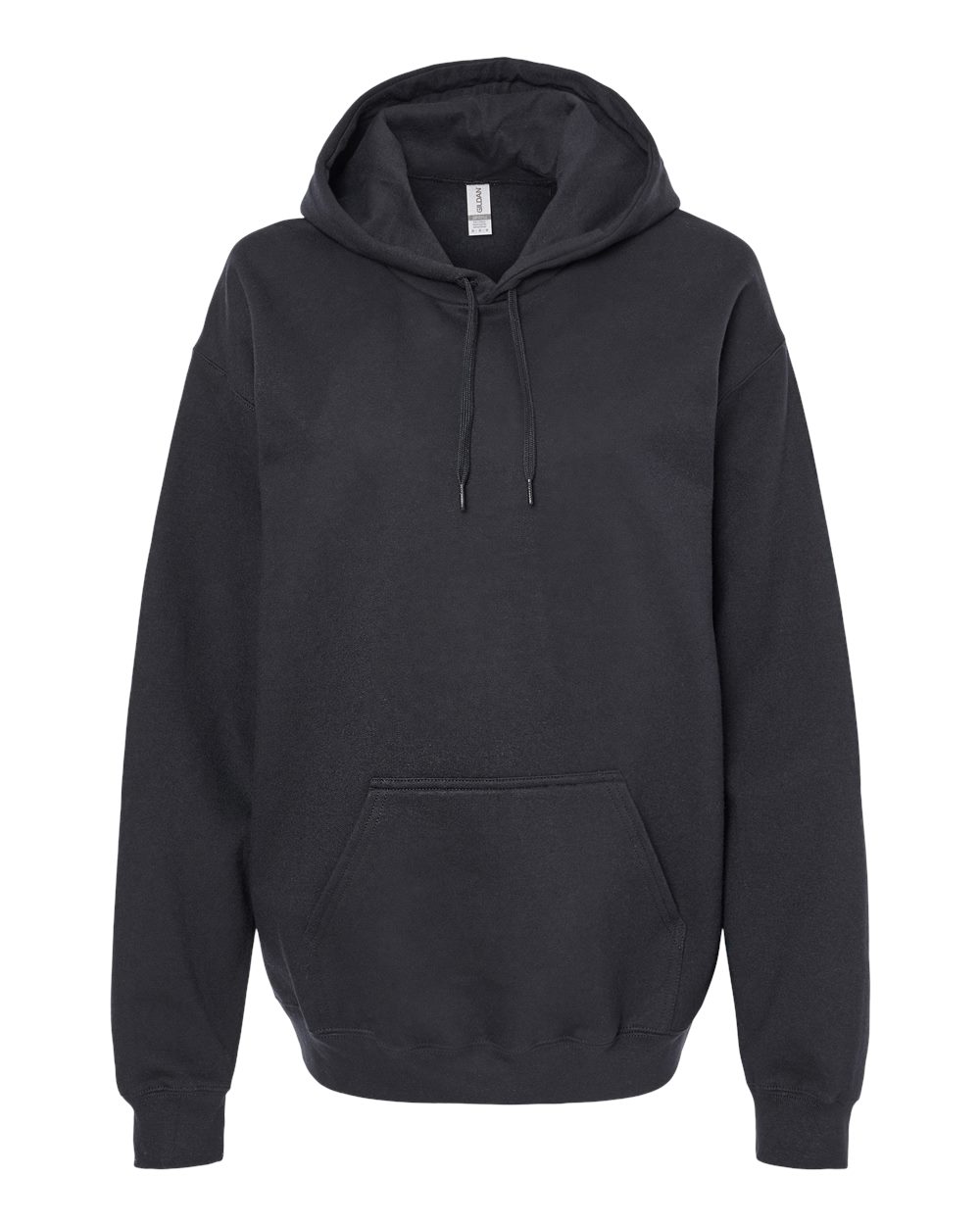 Gildan Adult Softstyle® Fleece Hooded Sweatshirt - Black
