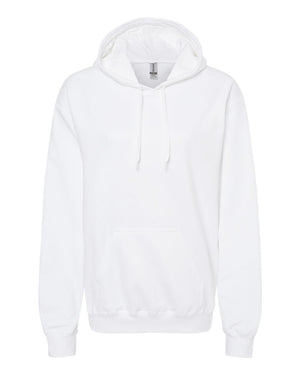 Gildan Adult Softstyle® Fleece Hooded Sweatshirt - White