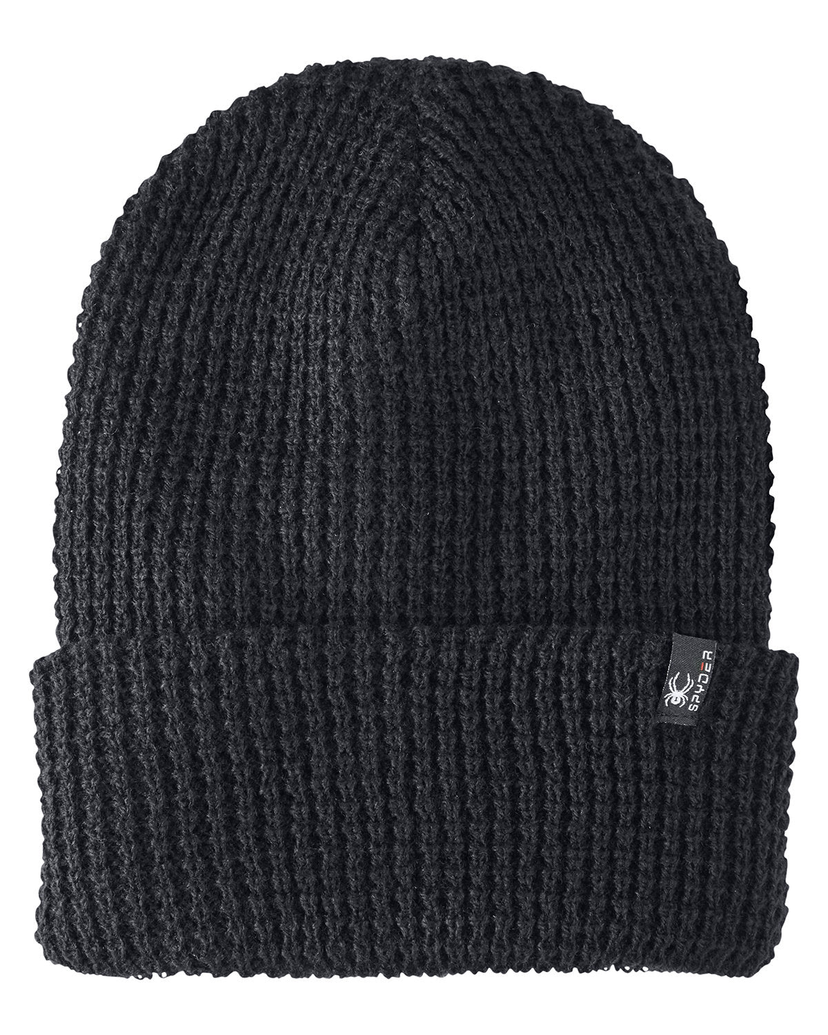 Spyder Adult Vertex Knit Beanie - Black Melange