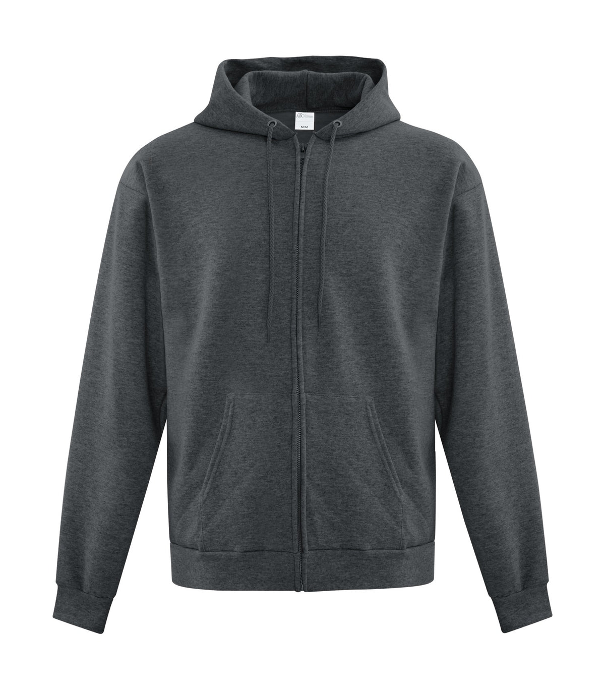 ATC™ Everyday Fleece Full Zip Hoodie - Dark Heather Gray