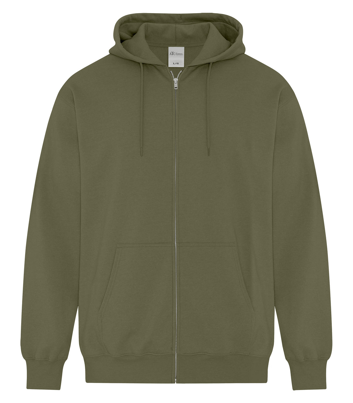 ATC™ Everyday Fleece Full Zip Hoodie - Military Green