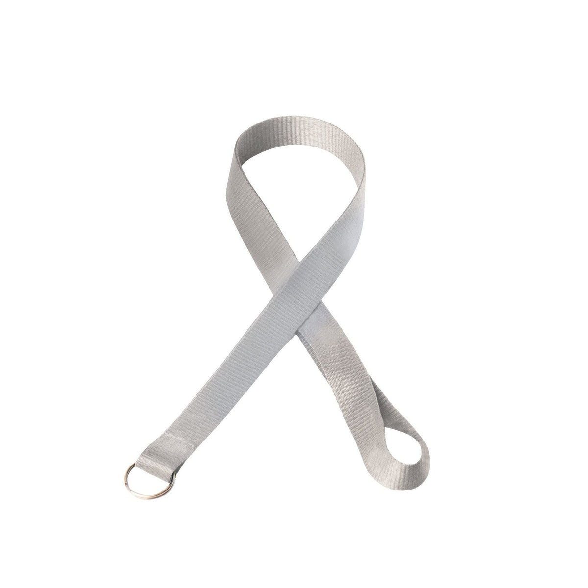 5/8" BEST Value Lanyard - Light Gray