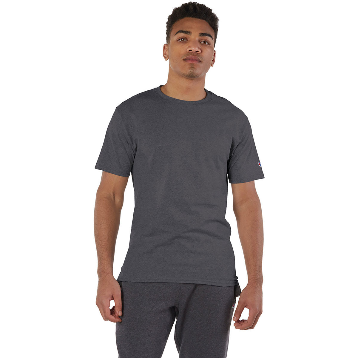 Champion Unisex Classic T-Shirt - Charcoal Heather