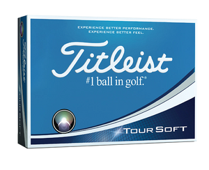 Titleist TOUR SOFT Golf Balls - White