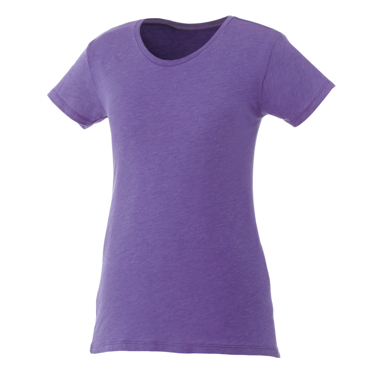 Women's BODIE Crew Neck Short Sleeve Tee - Purple Heather