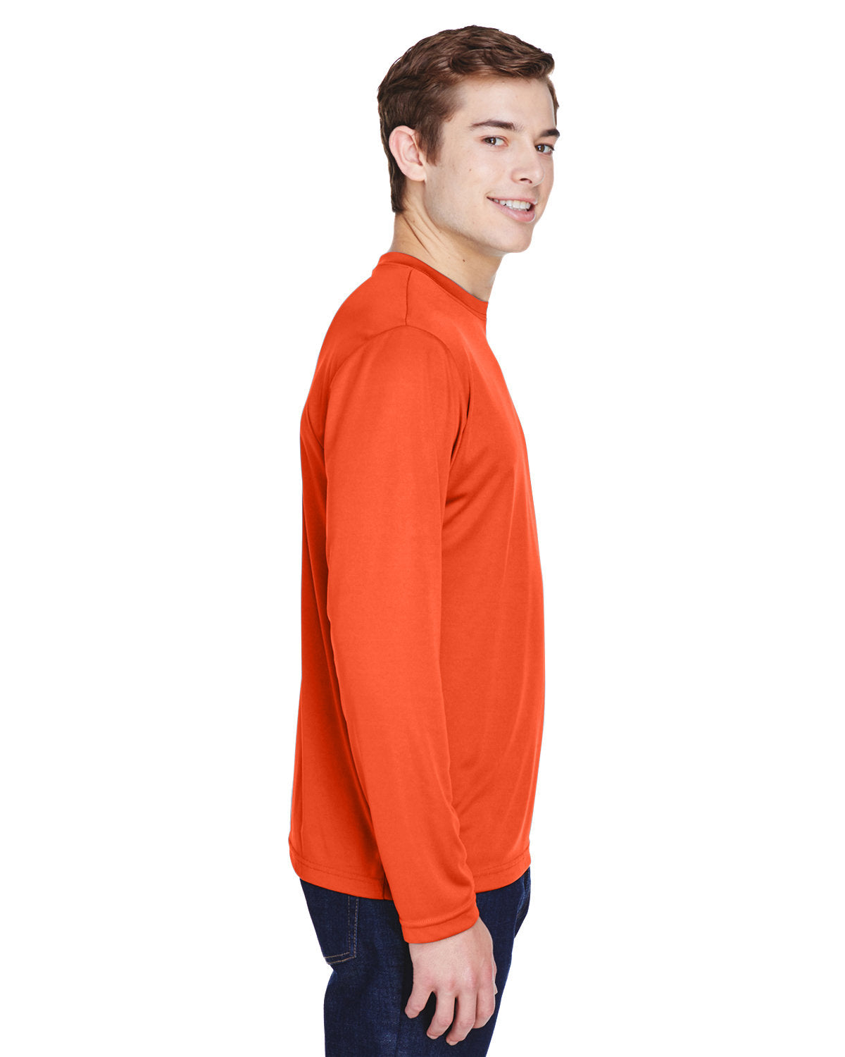 Team 365 Men's Zone Performance Long-Sleeve T-Shirt - Side