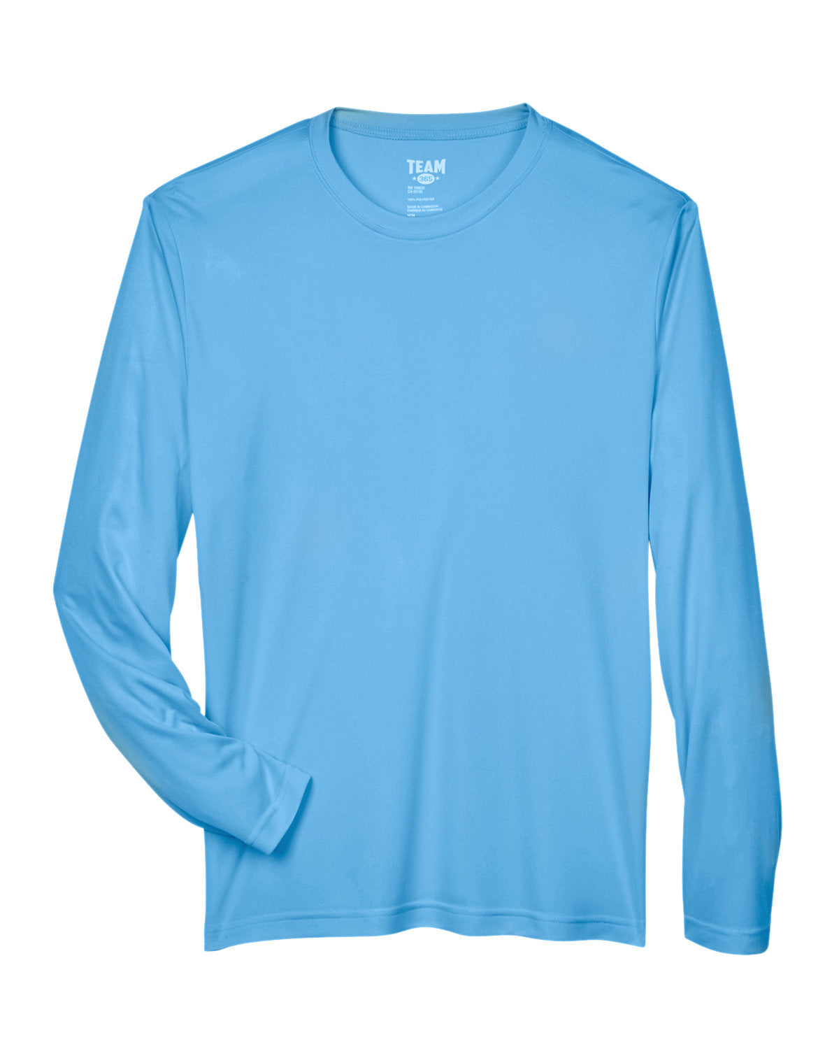 Team 365 Men's Zone Performance Long-Sleeve T-Shirt - Sport Light Blue
