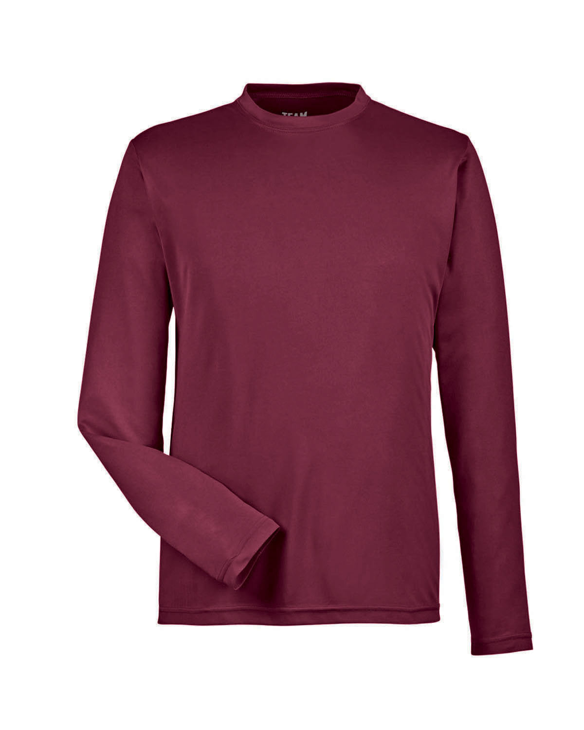 Team 365 Men's Zone Performance Long-Sleeve T-Shirt - Sport Maroon