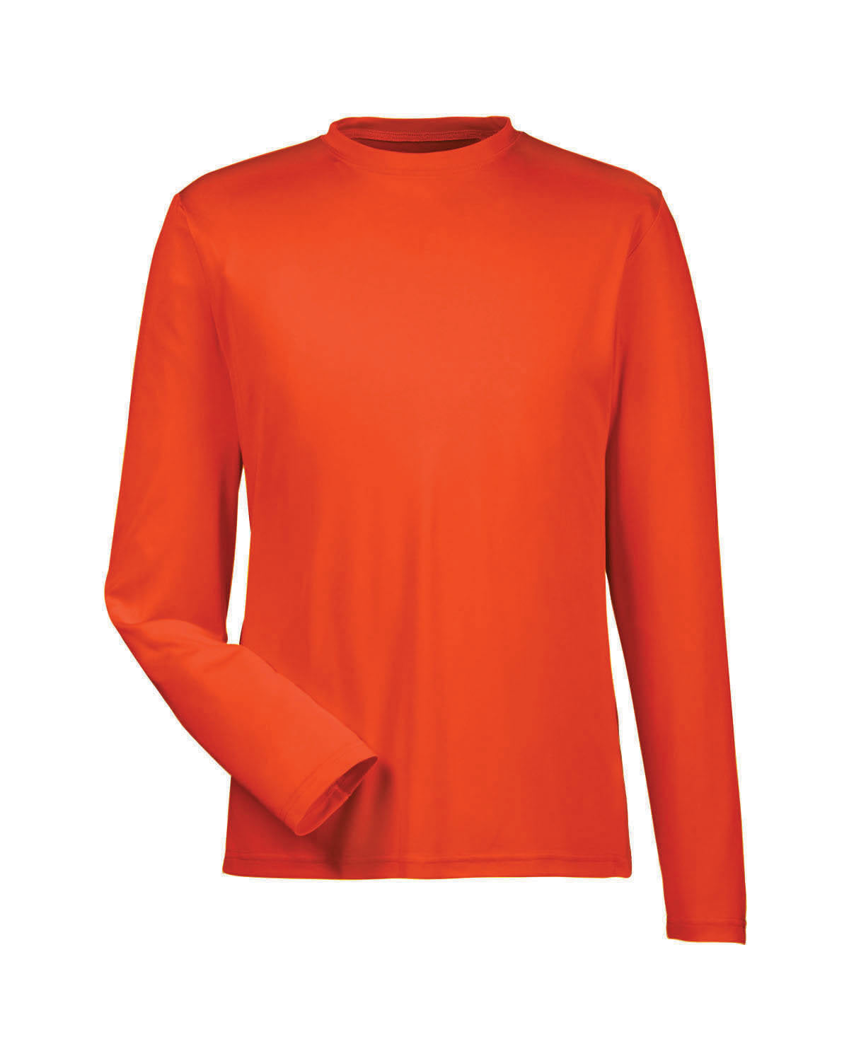Team 365 Men's Zone Performance Long-Sleeve T-Shirt - Sport Orange