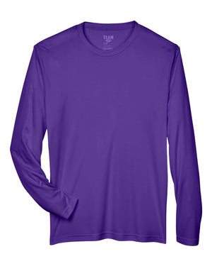 Team 365 Men's Zone Performance Long-Sleeve T-Shirt - Sport Purple