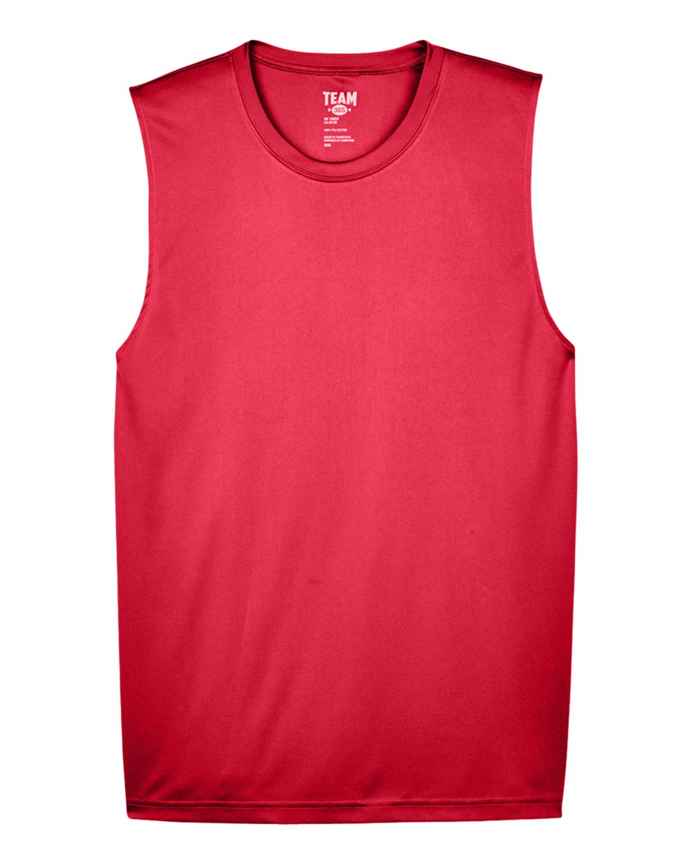 Team 365 Men's Zone Performance Muscle T-Shirt - Sport Red
