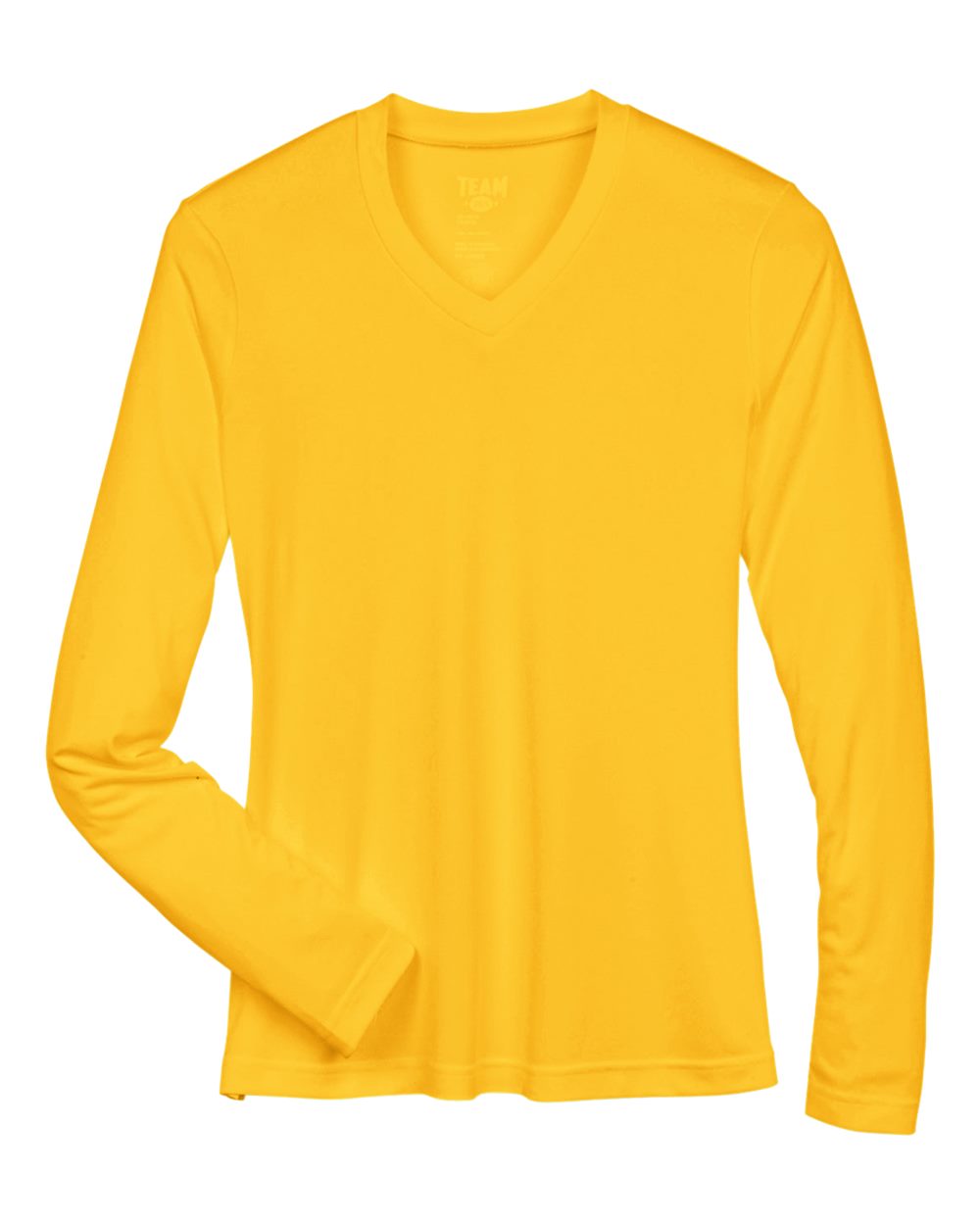 Team 365 Ladies' Zone Performance Long-Sleeve T-Shirt - Sport Athletic Gold