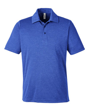 Team 365 Men's Zone Sonic Heather Performance Polo - Sport Royal Heather
