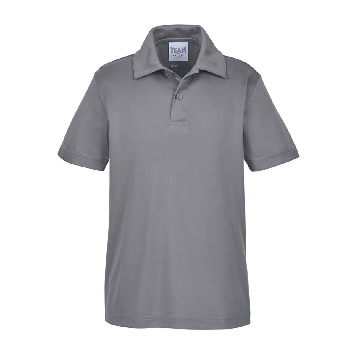 Youth Zone Performance Polo - Sport Graphite