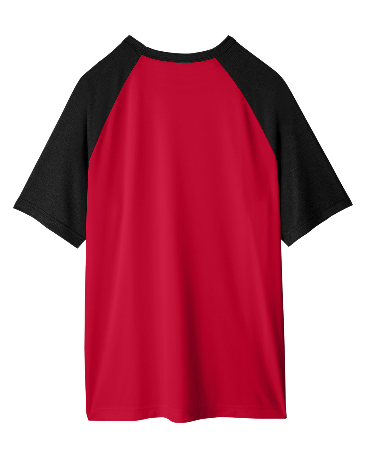 Team 365 Unisex Zone Colorblock Raglan T-Shirt - Back