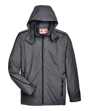 Team 365 Adult Conquest Jacket with Mesh Lining - Sport Graphite