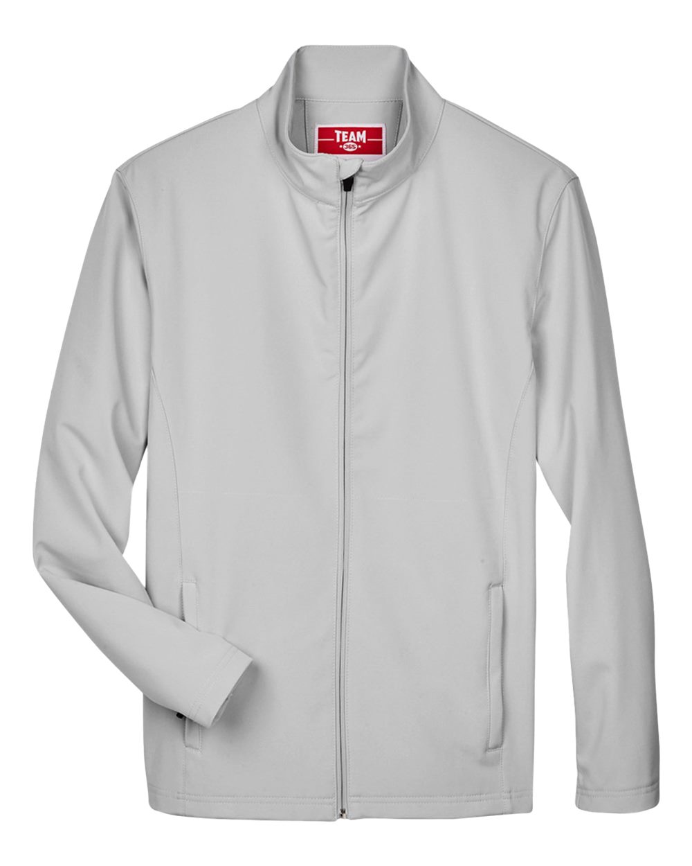 Team 365 Men's Leader Soft Shell Jack - Sport Silver