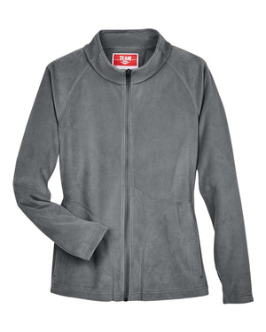 Team 365 Ladies' Campus Microfleece Jacket - Sport Graphite