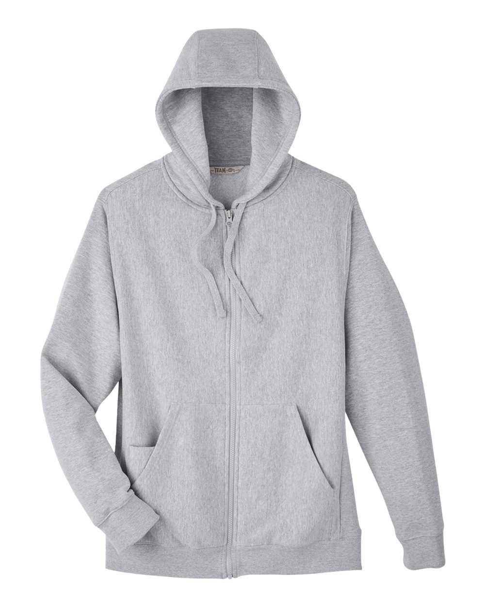 Team 365 Men's Zone HydroSport™ Heavyweight Full-Zip Hooded Sweatshirt - Athletic Heather