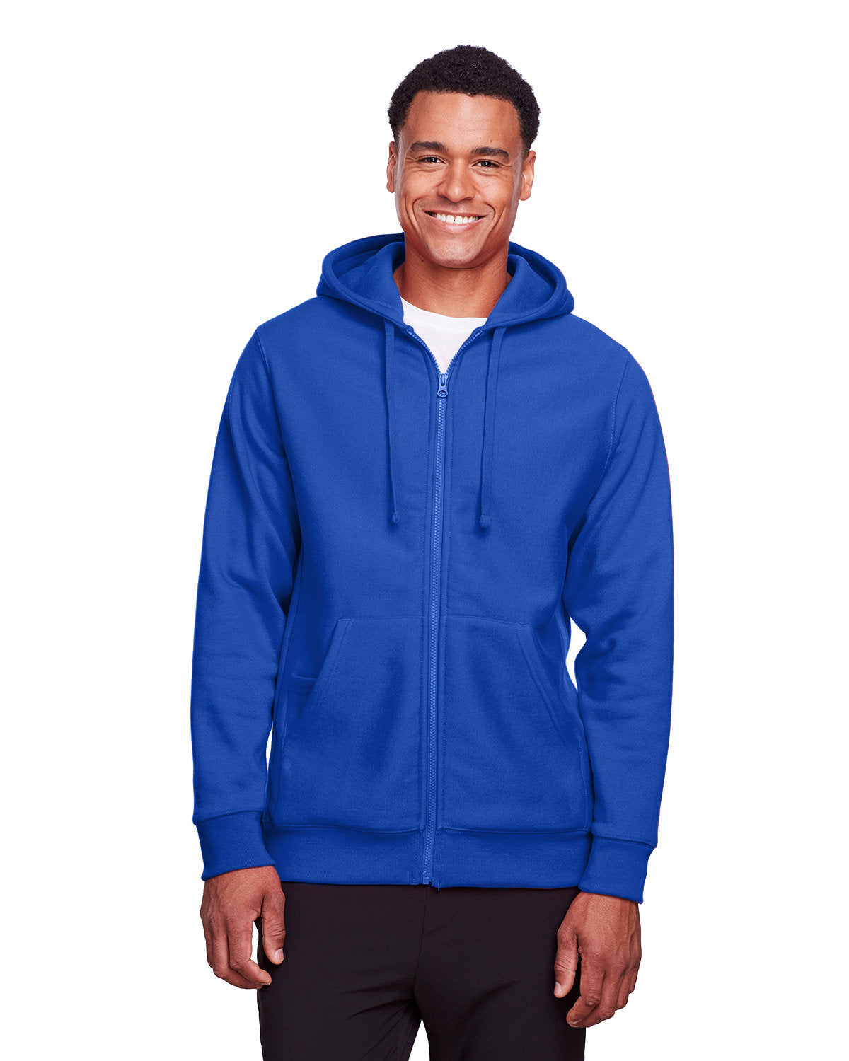 Team 365 Men's Zone HydroSport™ Heavyweight Full-Zip Hooded Sweatshirt - Sport Royal