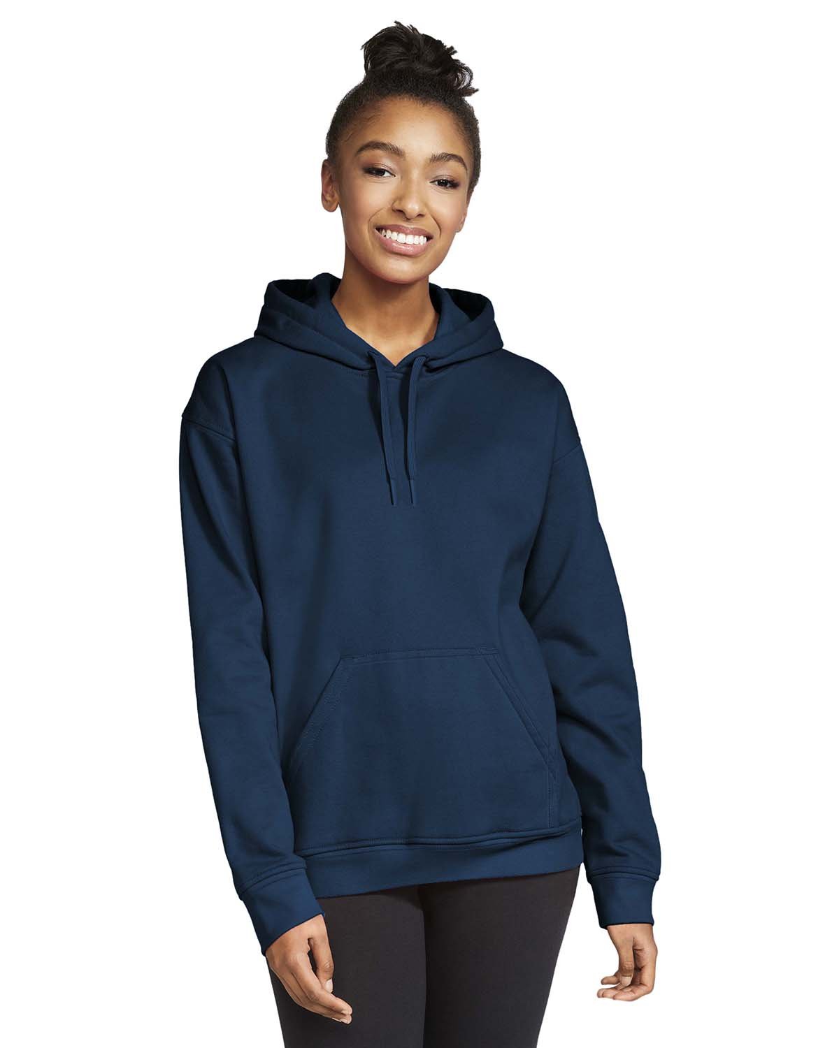 Adult Softstyle® Fleece Hooded Sweatshirt