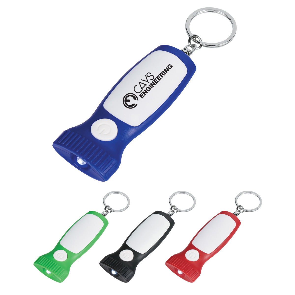 Slim LED Light Key Chain