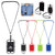 Silicone Lanyard With Phone Holder & Wallet