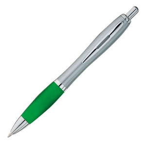 Green Valiant Plastic Plunger Action Pen
