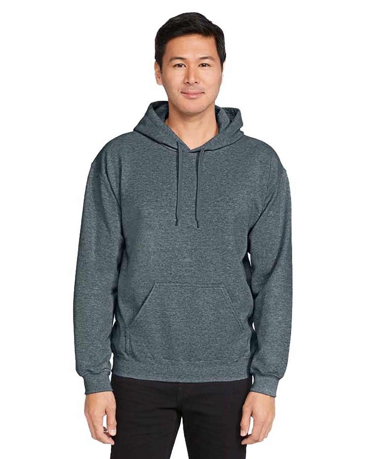 Adult Softstyle® Fleece Hooded Sweatshirt