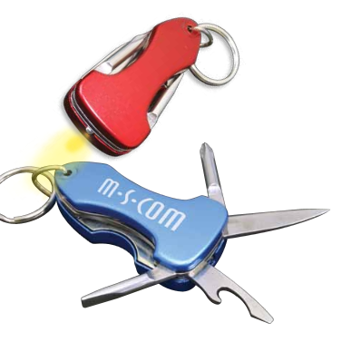 Mini 5-Function Multi-Tool Key Tag