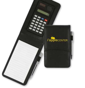 Notebook with Calculator and Pen