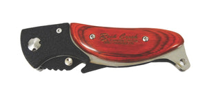 Rosewood pocket knife - closed