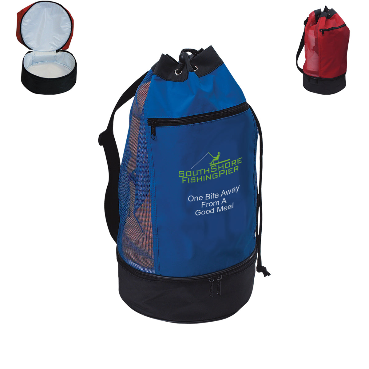 Beach Bag With Insulated Lower Compartment