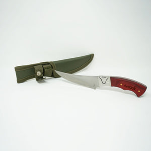 Stainless Steel Knife with Wood Handle