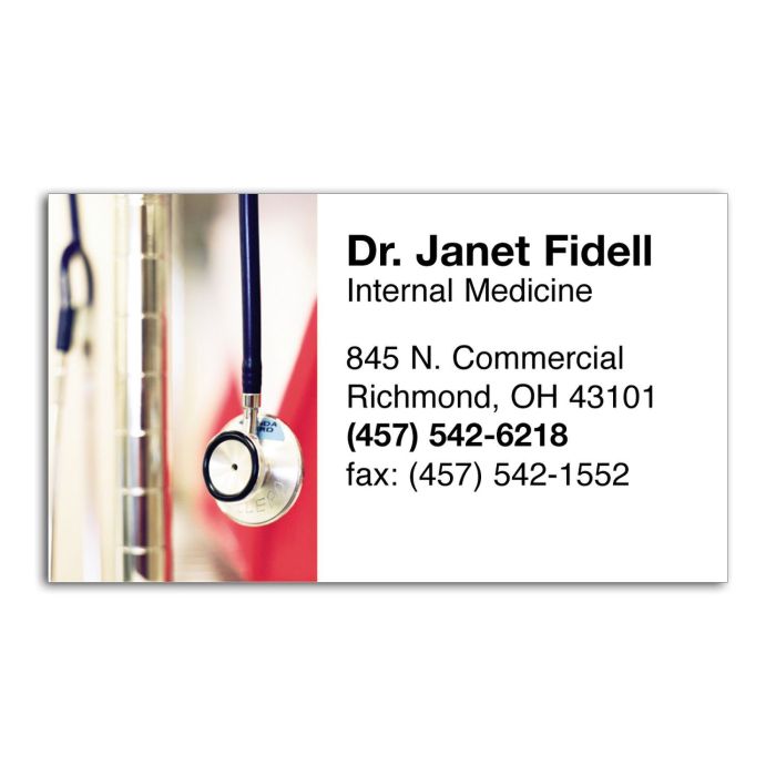 Business Card Magnet
