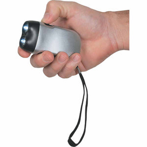 Hand Squeeze Flashlight With Wrist Strap