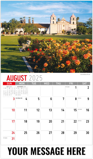 Galleria Scenes of California - 2025 Promotional Calendar