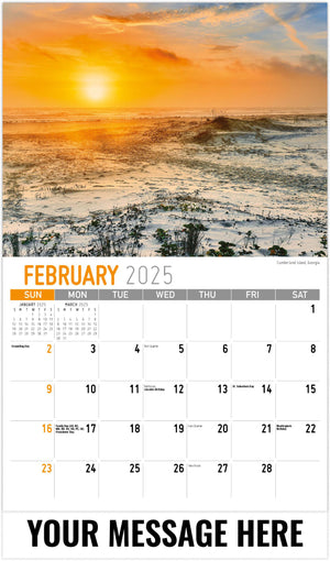 Galleria Scenes of Southeast USA - 2025 Promotional Calendar